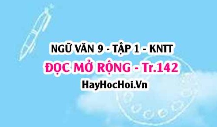 Soạn bài Đọc mở rộng trang 142 lớp 9 tập 1 Kết nối tri thức